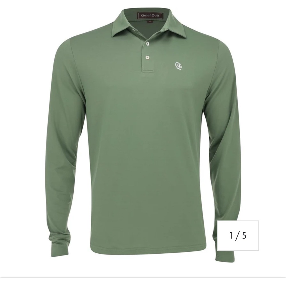 Green Men's Polo Shirt